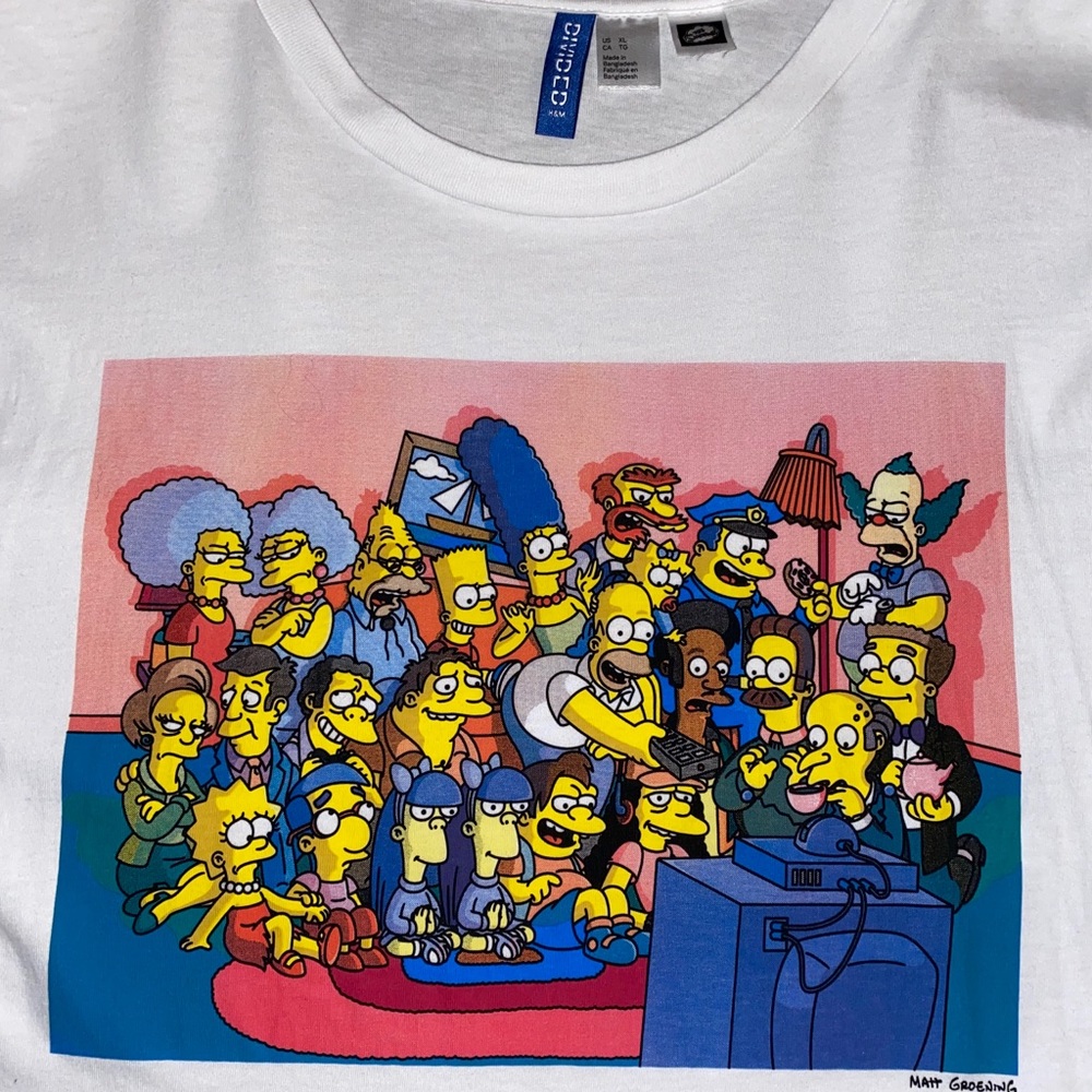 H&M Simpsons tee